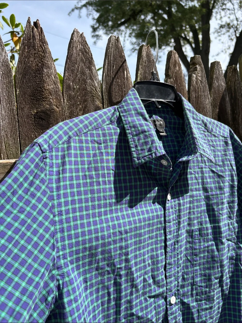J. Crew medium cotton button down.